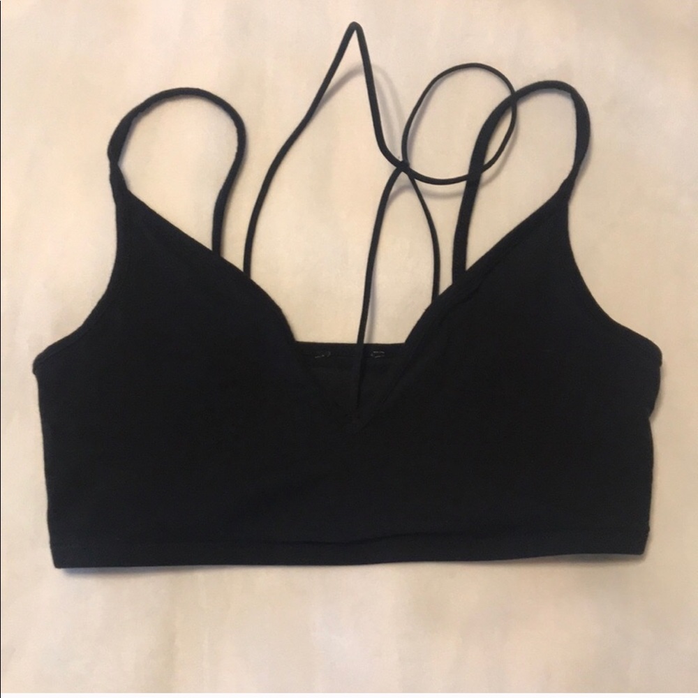 Black Bralette Crop